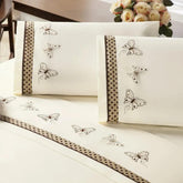 Jogo de Lençol Queen 04 Peças: Luxo e Conforto com Algodão/Poliéster 150 Fios